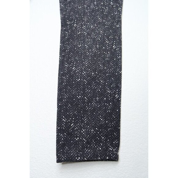 Banana Republic Pants Sloan Fit Slim Ankle Womens Size 4 Black Herringbone - Picture 10 of 12